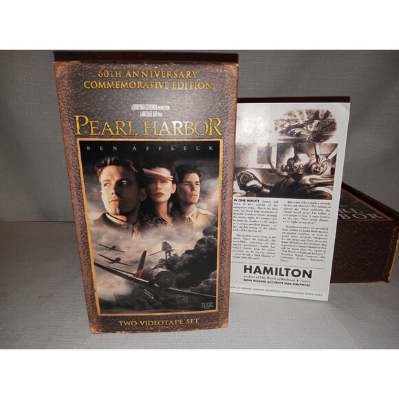60th Anniversary Pearl Harbor Commemorative VHS Gift Set National Geographic - Picture 7 of 9